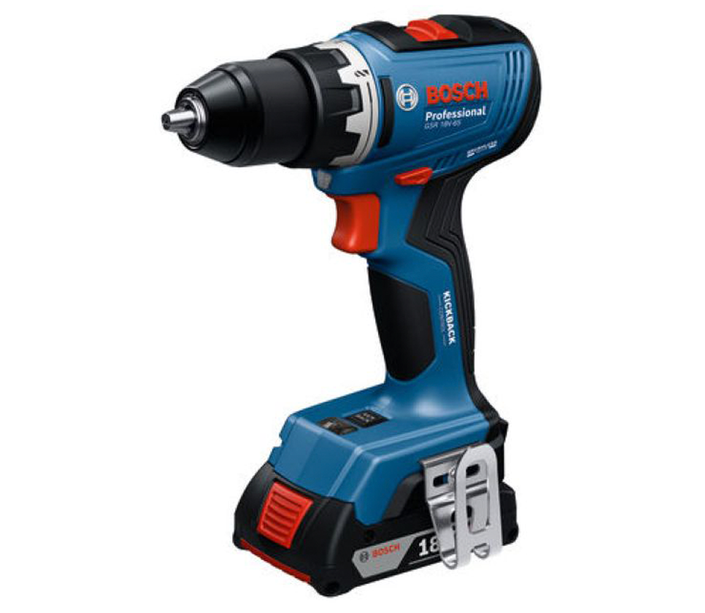 Шуруповёрт аккумуляторный BOSCH GSR 18V-65 18В 2Ач-2