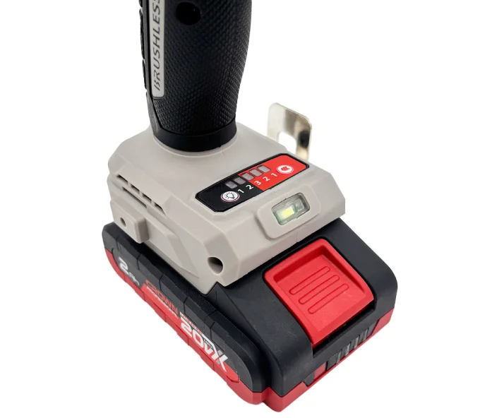 Шуруповёрт аккумуляторный CROWN CT21128HMX-2 IMC 20В 2Ач-6