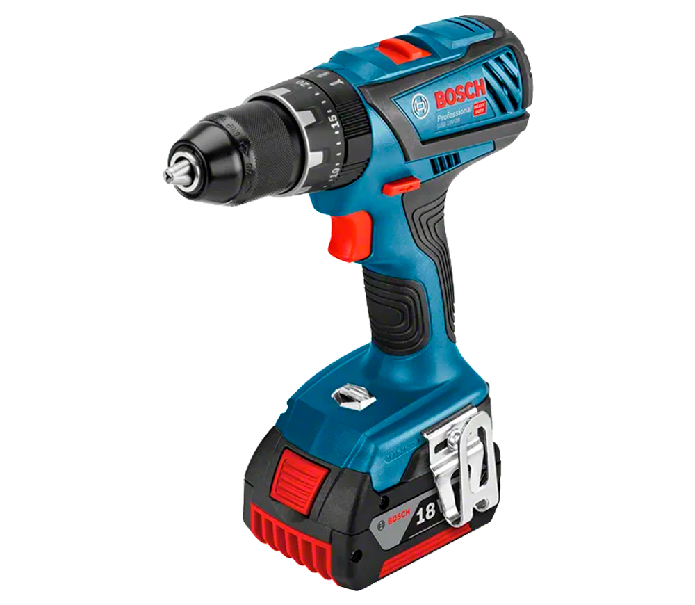 Шуруповёрт аккумуляторный ударный BOSCH GSB 18V-28 18В 2Ач-2