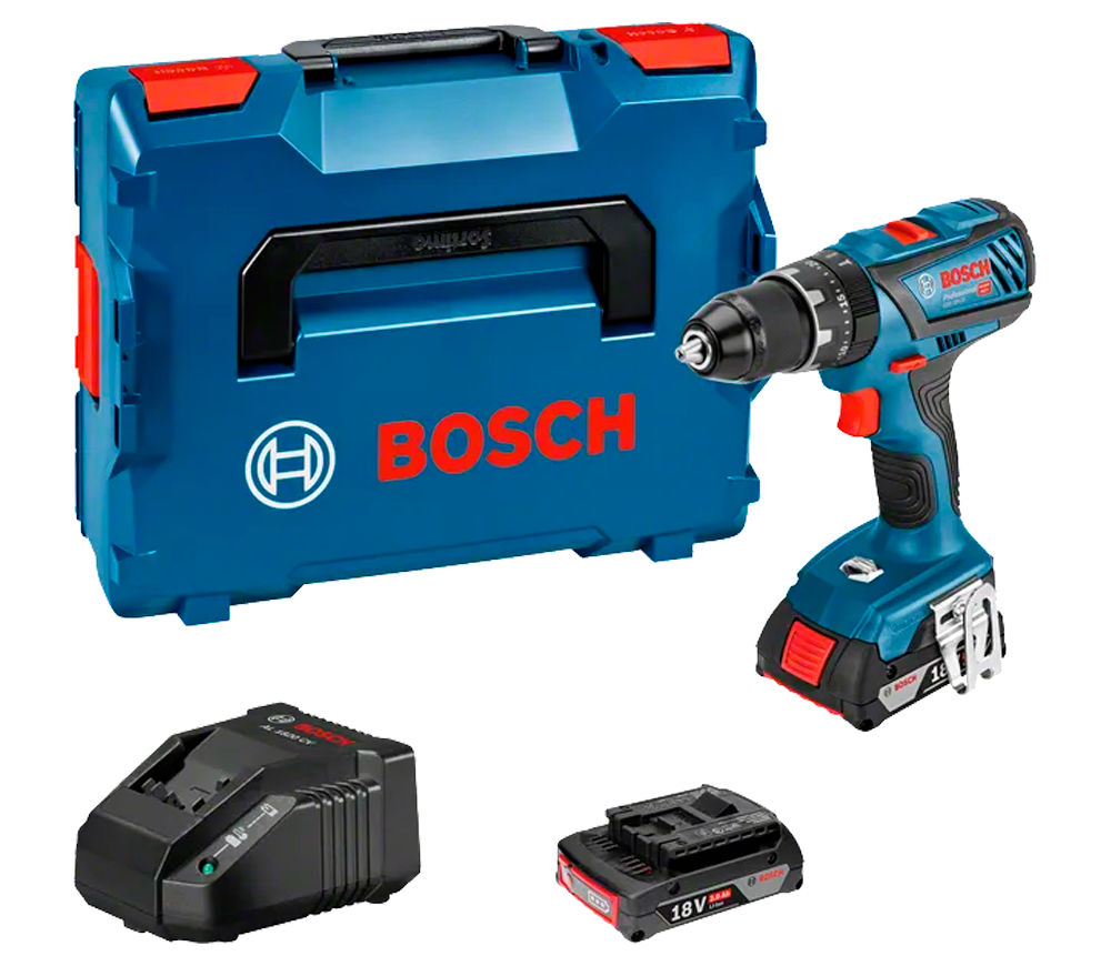 Шуруповёрт аккумуляторный ударный BOSCH GSB 18V-28 18В 2Ач