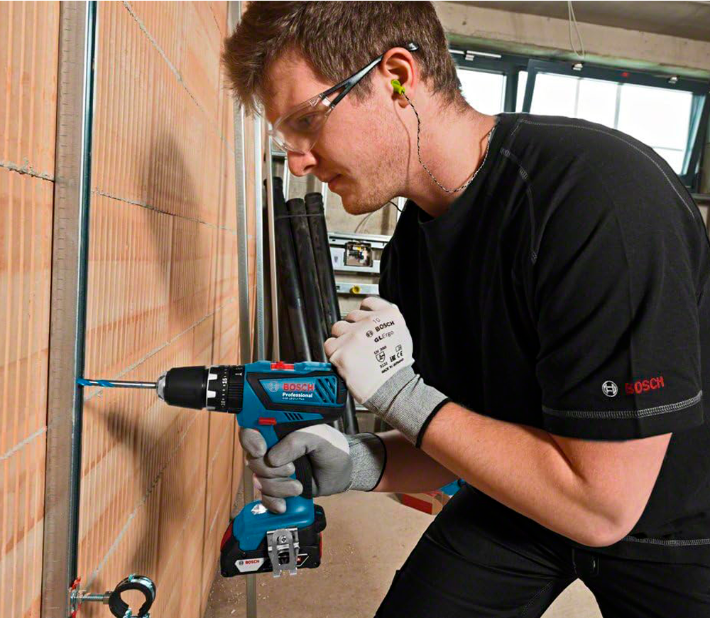 Шуруповёрт аккумуляторный ударный BOSCH GSB 18-2-LI 18В 2Ач-4