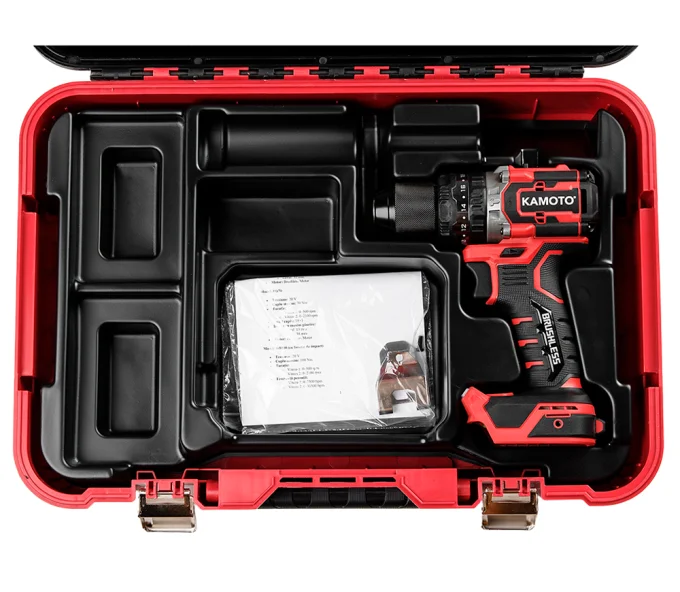Mașină de înșurubat cu percuție cu acum. (fără bat) KAMOTO DB100 20V-5