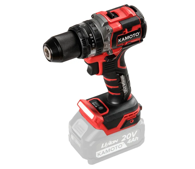 Mașină de înșurubat cu percuție cu acum. (fără bat) KAMOTO DB100 20V-1
