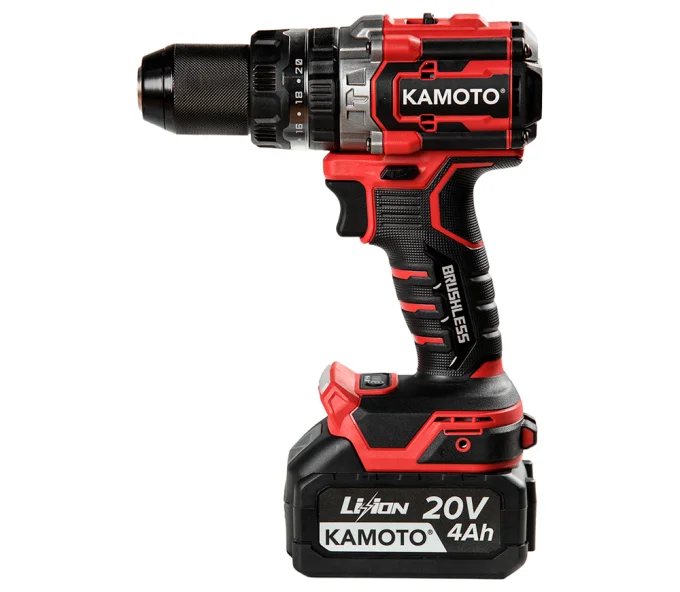 Mașină de înșurubat cu percuție cu acum. (fără bat) KAMOTO DB160 20V-2