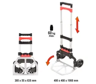 Ручная тележка YATO YT37410 60kg-7