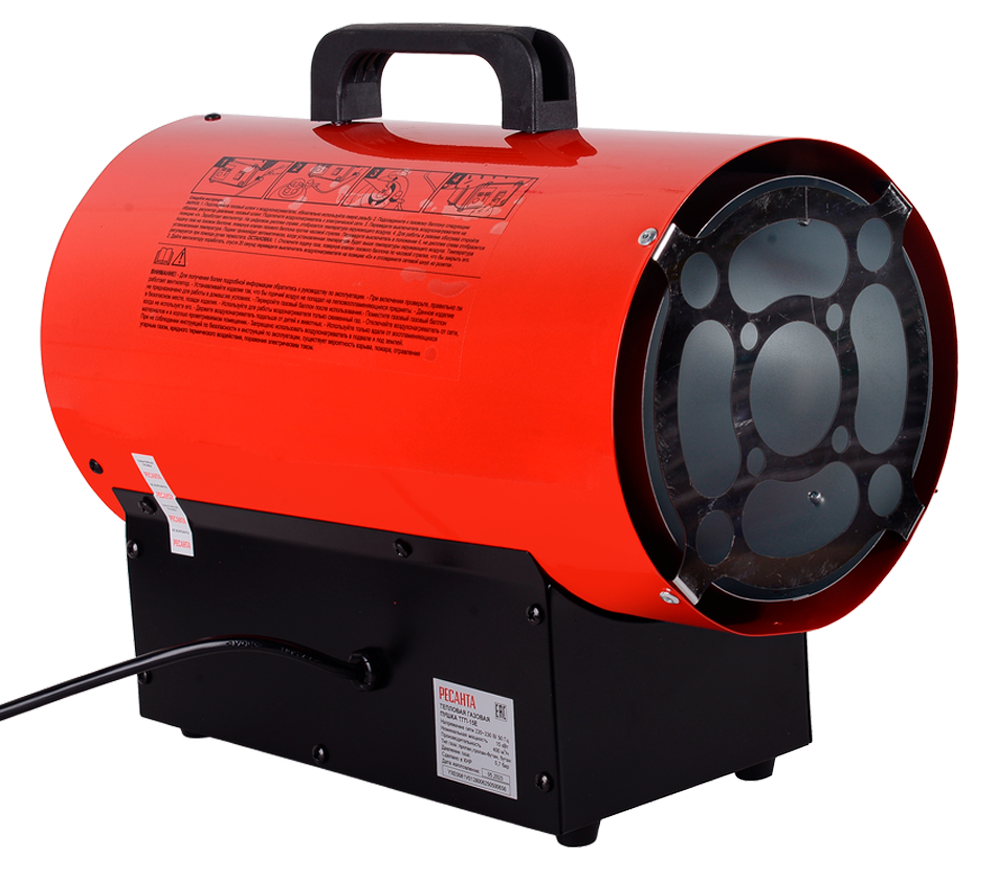 Тепловая пушка RESANTA TGP-15E 15квт Газ 6600л/мин photo 1