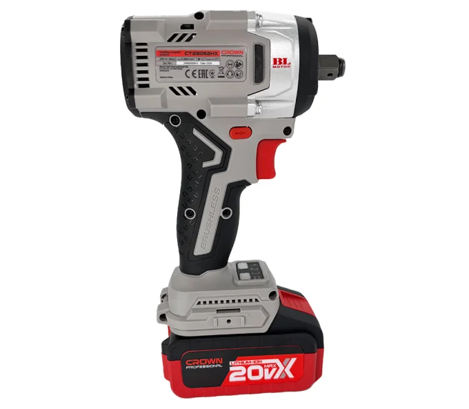 Гайковерт аккумуляторный CROWN CT22062HX-5 IMC 20В 5Ач 550Нм-5