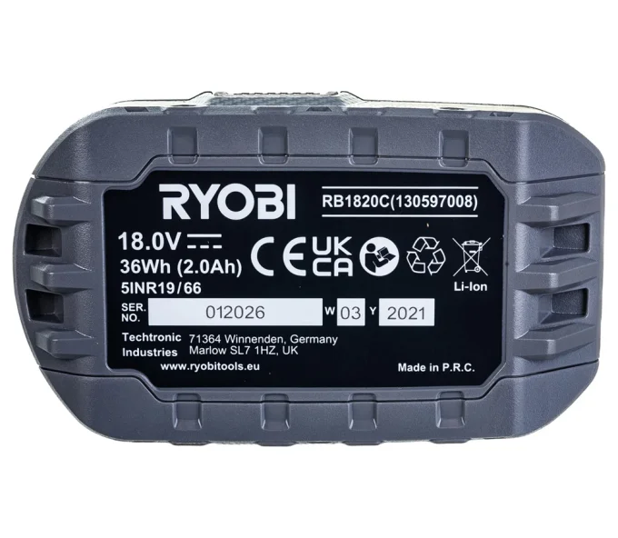Acumulator RYOBI RB1820C Titular 18V 2Ah-4