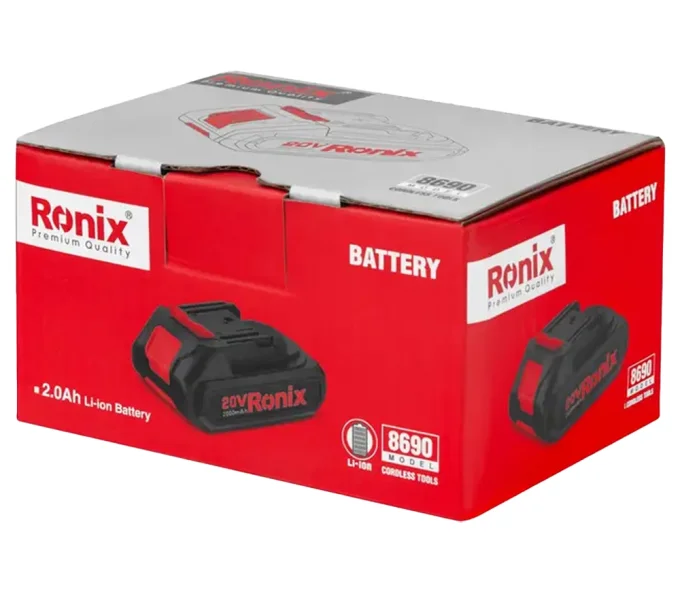 Acumulator RONIX 8690 Slider 20V 2Ah-7