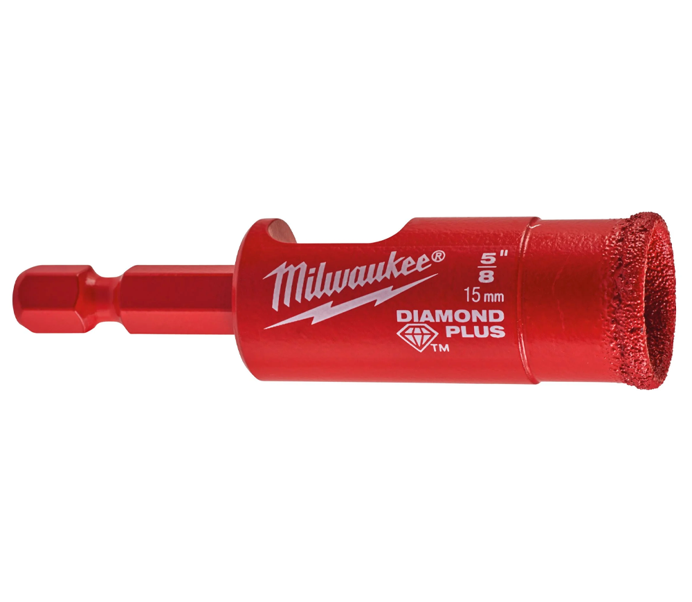 Коронка MILWAUKEE DIAMOND PLUS Алмазная 15мм