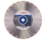 Disc de tăiat cu diamant BOSCH Standard for Stone 350mm Segmentat Beton/Piatră-1