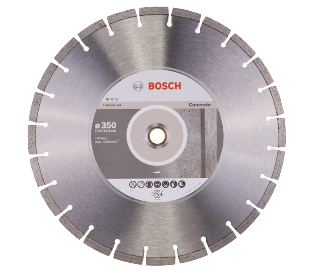 Алмазный отрезной диск BOSCH Standard for Concrete 350мм Сегментированный Бетон/Камень