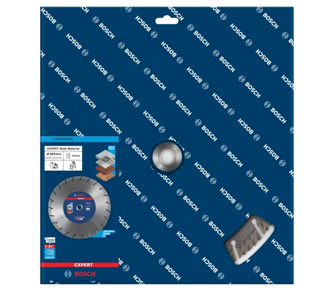 Алмазный отрезной диск BOSCH EXPERT MultiMaterial 350мм Сегментированный Бетон/Камень/Кирпич-3