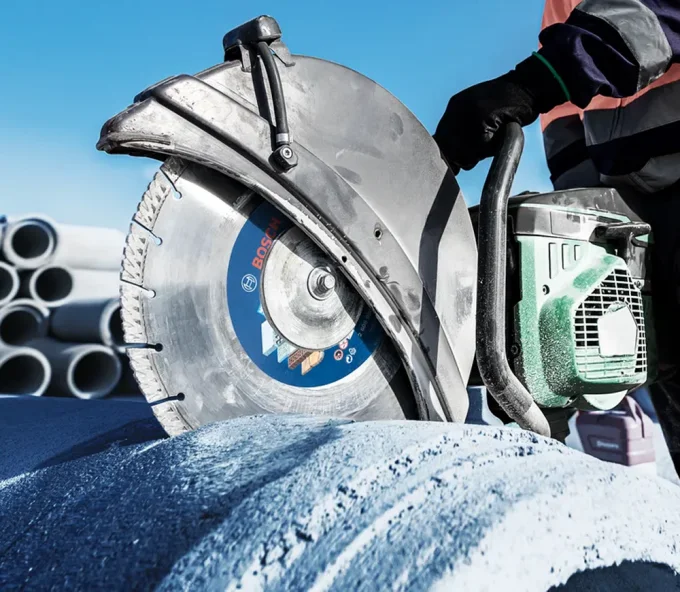 Алмазный отрезной диск BOSCH EXPERT MultiMaterial 350мм Сегментированный Бетон/Камень/Кирпич-5