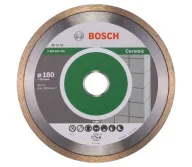 Disc de tăiat cu diamant BOSCH Standard for Ceramic 180mm Solid Ceramică/Marmura/Granit-1