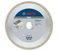 Disc de tăiat cu diamant BOSCH Best for Ceramic 230mm Solid Ceramică/Marmura/Granit-1