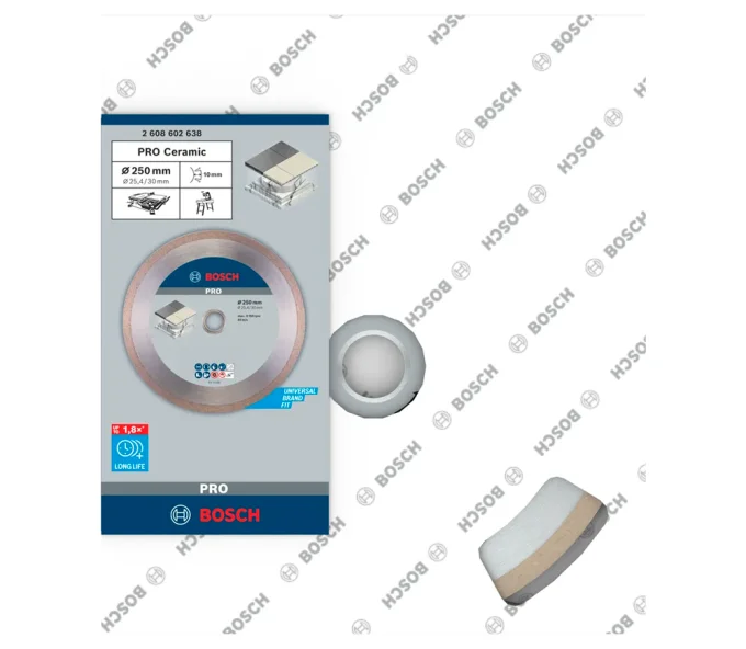 Алмазный отрезной диск BOSCH Best for Ceramic 250мм Сплошной Керамика/Мрамор/Гранит-3