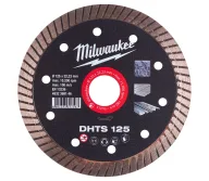 Disc de tăiat cu diamant MILWAUKEE DHTS 125mm Turbo Ceramică/Marmura/Granit-1