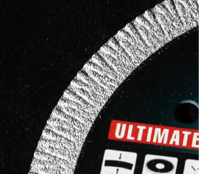 Disc de tăiat cu diamant BIHUI DCAB125 125mm Turbo Ceramică/Marmura/Granit-3