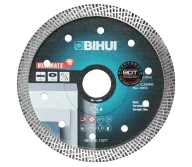 Disc de tăiat cu diamant BIHUI DCAB125 125mm Turbo Ceramică/Marmura/Granit-1