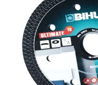 Disc de tăiat cu diamant BIHUI Ultimate DCAM125 125mm Turbo Ceramică/Marmura/Granit-2