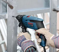 Mașină de găurit cu percutie BOSCH GSB 1600 RE 750w-3