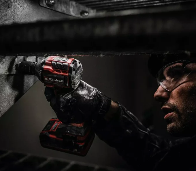 Mașină de înșurubat cu impact cu acumulator (fără bat) EINHELL TP-CW 18/260-C Li BL-Solo 18V  500Nm-6