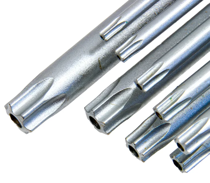 Set 9 chei de tip stea (Torx) BOSCH 1600A01TH4 T10xT50-4