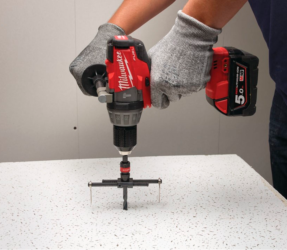 Коронка MILWAUKEE Adjustable Hole Cutter Регулируемая по гипсокартону 51-178мм-3
