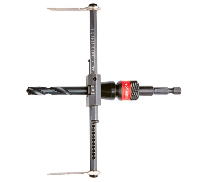 Коронка MILWAUKEE Adjustable Hole Cutter Регулируемая по гипсокартону 51-178мм-1