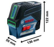 Nivelă cu laser BOSCH GCL 2-50 CG GCL 2-50CG 2fascicole 20m-2
