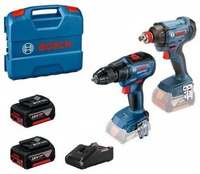 Set de unelte cu acumulator BOSCH 0615990N3F-1