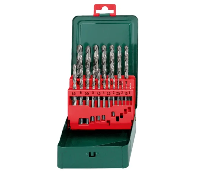 Set burghiuri pe metal METABO "SP" 1-10mm HSS-G-1