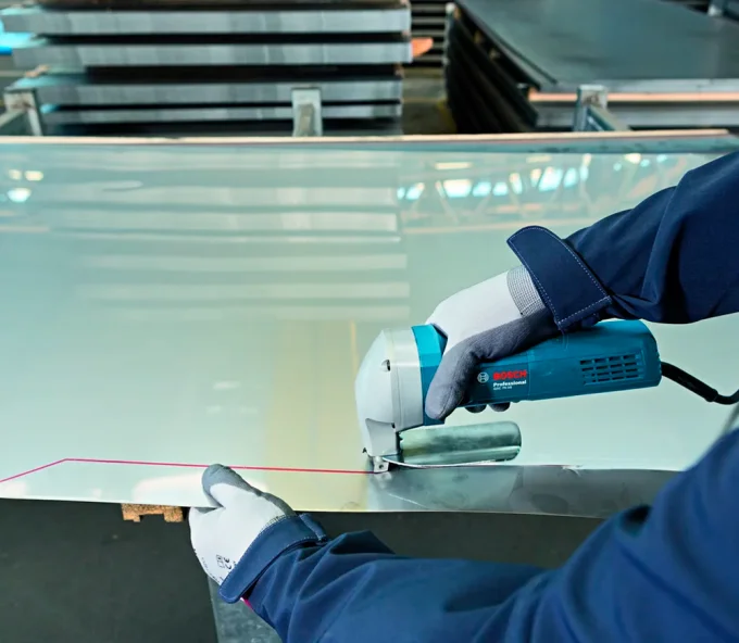Электрические ножницы по металлу Bosch GSC 75-16 Professional 750W-2