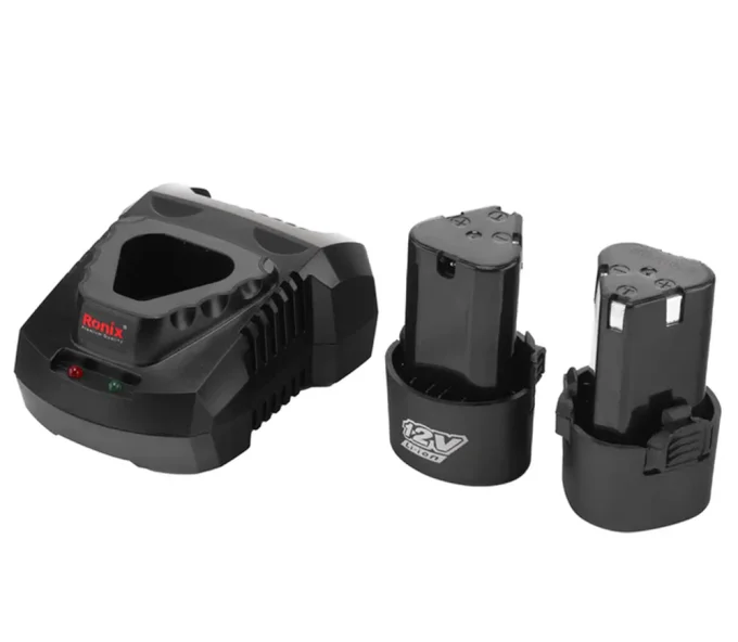 Fierăstrău cu lanț cu acumulator RONIX 8107K 150mm 12V 2Ah-7