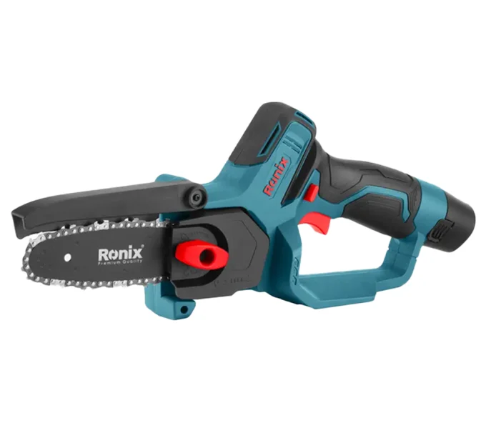 Fierăstrău cu lanț cu acumulator RONIX 8107K 150mm 12V 2Ah-1