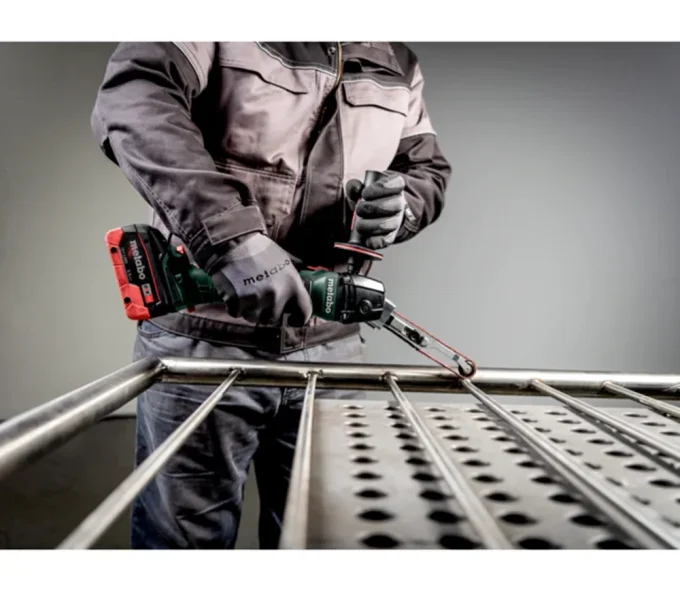 Шлифмашина ленточная аккумуляторная (без АКБ) METABO BFVB 18 LTX BL 90 18В-5