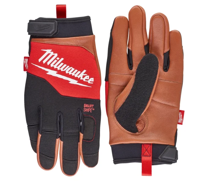 Mănuși de lucru din piele MILWAUKEE Hybrid Leather 7/S-2