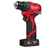 Шуруповёрт аккумуляторный MILWAUKEE M12 BLDDRC-202C 12В 2Ач-1