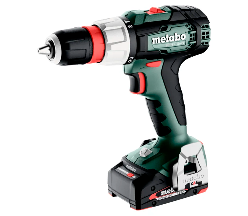 Шуруповёрт аккумуляторный ударный METABO SB 18 L Quick 18В 2Ач