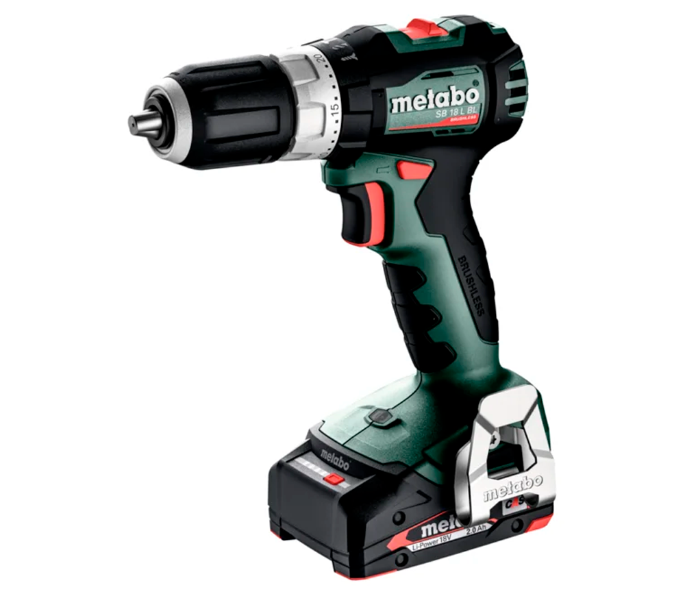 Шуруповёрт аккумуляторный ударный METABO SB 18 L BL 18В 2Ач