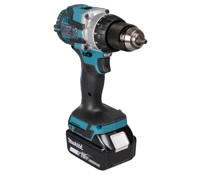 Mașină de înșurubat cu percuție cu acum. MAKITA DHP489RTJ 18V 5Ah-8