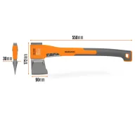 Topor pentru despicat DAEWOO DWX 1700S 550mm 1.7kg-4