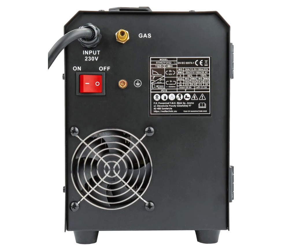 Сварочный аппарат RED Technic RTMSTF0152 180A-6