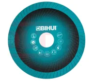 Disc de tăiat cu diamant BIHUI DPD105 Ultimate Edge 105mm Turbo Ceramică/Marmura/Granit-1