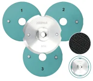 Set suport magnetic BIHUI PLATFORM 100 mm DPPM4-1