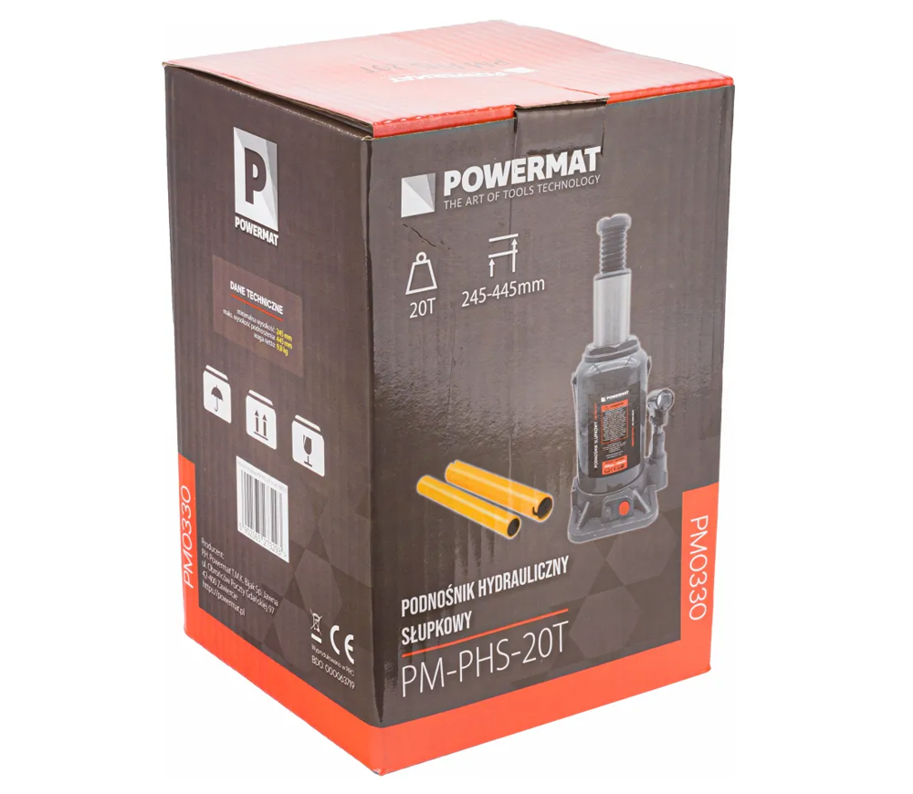 Cric POWERMAT PM-PHS-20T 245-445 mm 20000kg-5