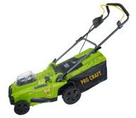 Mașină de tuns gazonul cu acumulator (fara bat) ProCraft PLM20 370mm 2x20V-1