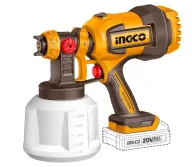 Pulverizator de vopsea fără fir INGCO CSGLI2004 20V 2Ah 0.2bar-1