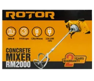 Mașină de amestecat mortar ROTOR RM2000 2000w-8